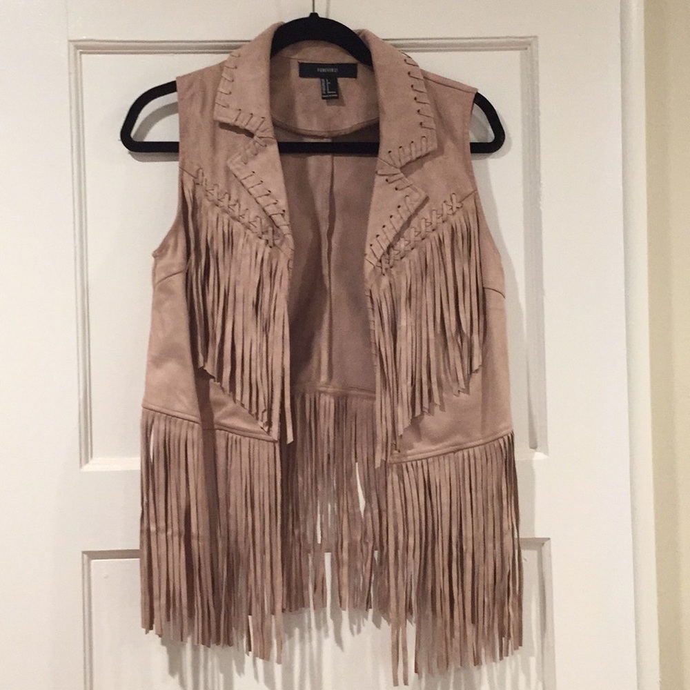 Fringe Suede Vest- Perfect for festivals!